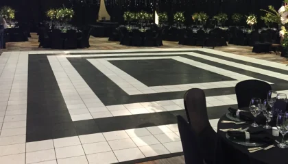 Pista de Baile Blanco y Negro 3