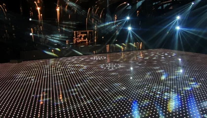 Pista de Baile LED Digital 1