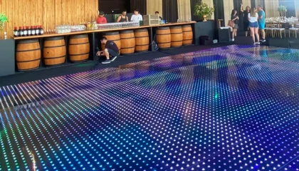 Pista de Baile LED Digital 2